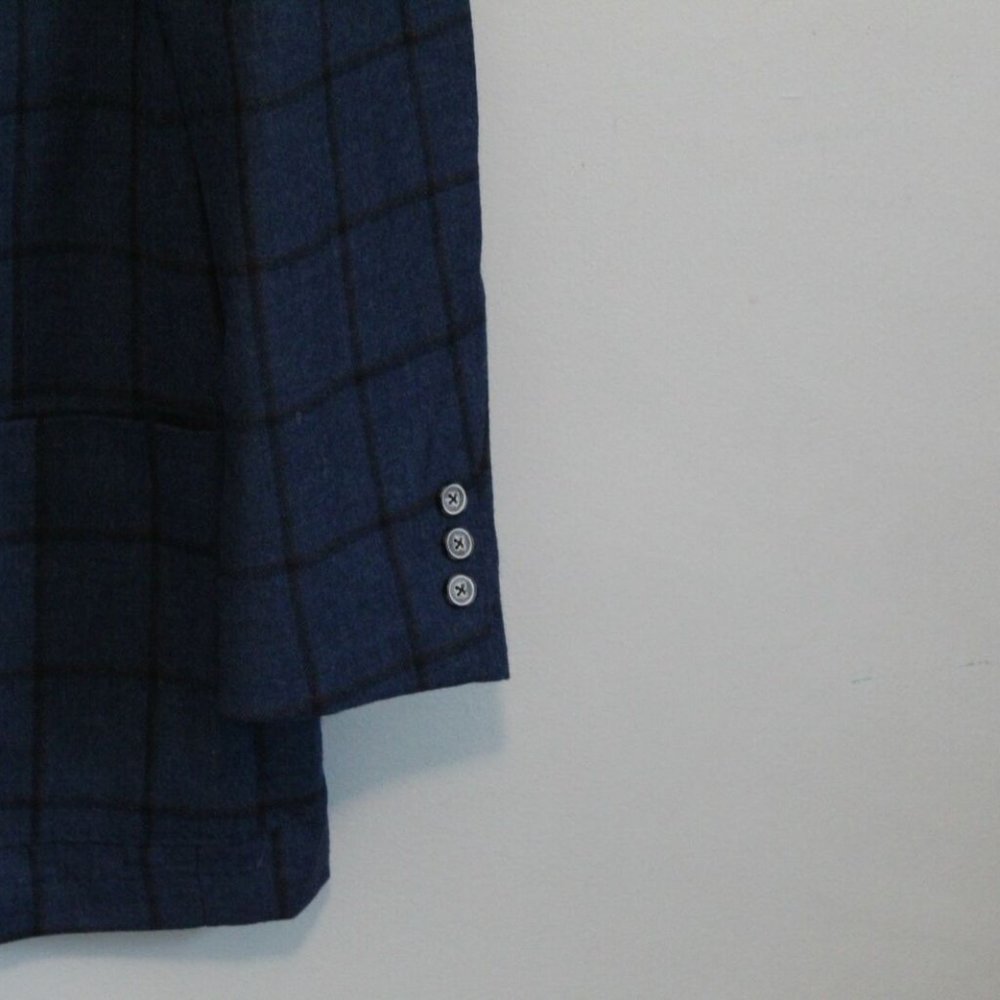 Peter Millar Plaid Soft Wool Blazer H11183 - Picture 6 of 10